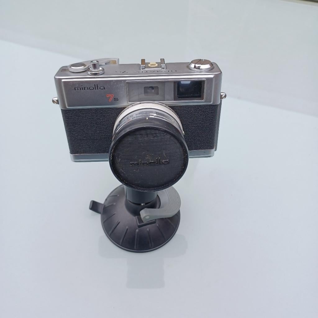Vintage Minolta 7S rangefinder 35mm camera, TV, Hi-fi & Vidéo, Appareils photo analogiques, Utilisé, Compact, Minolta, Enlèvement ou Envoi