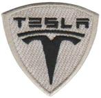 Tesla stoffen opstrijk patch embleem, Verzamelen, Verzenden, Nieuw
