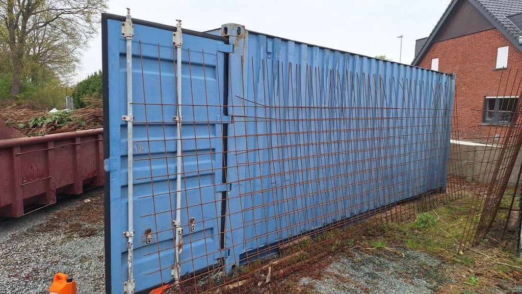 20ft container, Doe-het-zelf en Bouw, Containers, Ophalen