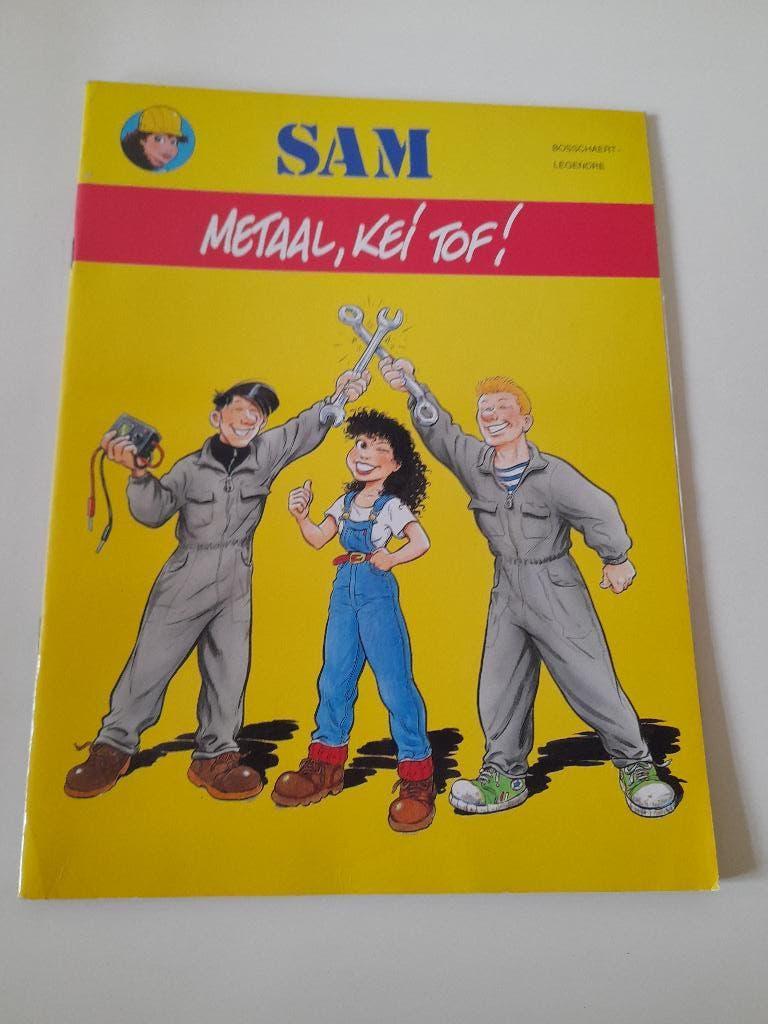 Strip - Sam - Metaal,  Kei Tof!, Enlèvement ou Envoi, Comme neuf