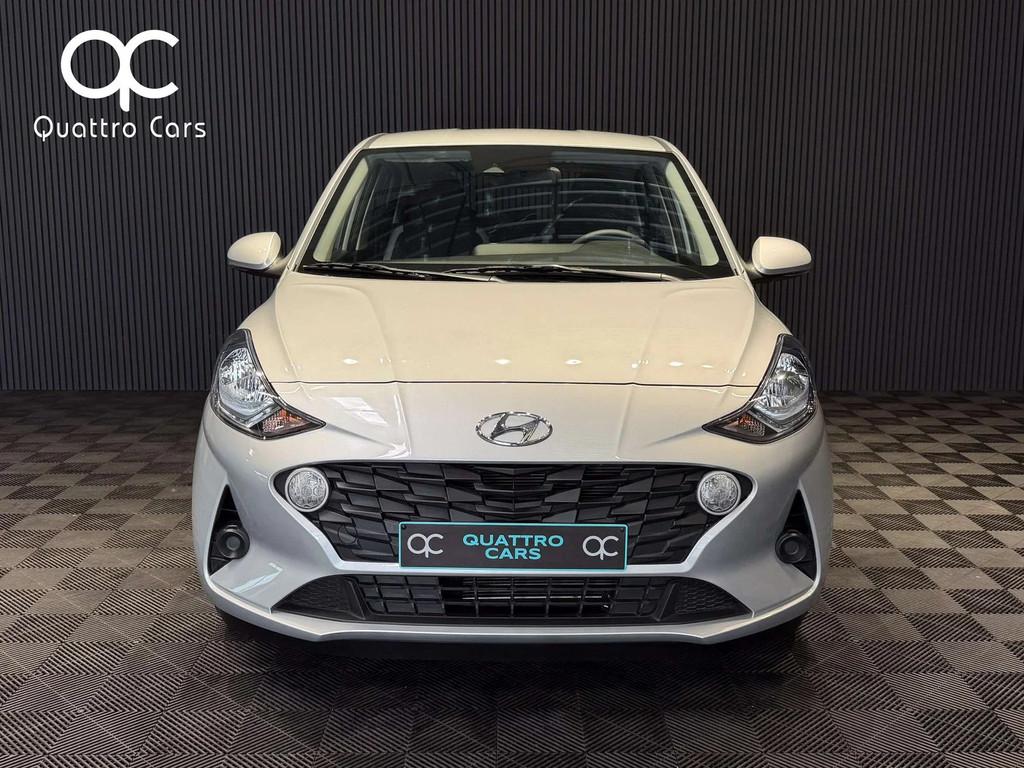 Hyundai i10 1.0i - Boite auto - 1ère main - Car Play, Autos, Hyundai, Argent ou Gris, Achat, 998 cm³, Euro 6