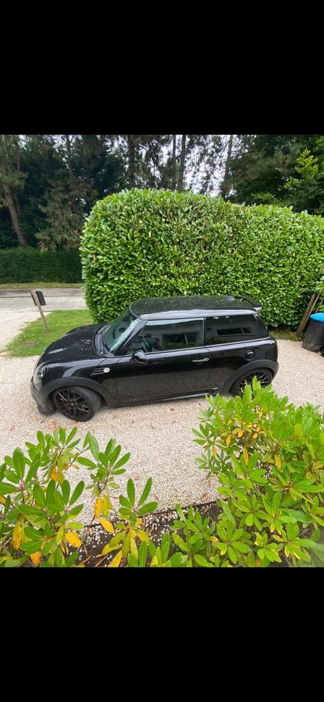 Full black r56 mini jcw, Auto's, Mini, Zwart, Leder, Handgeschakeld, Particulier
