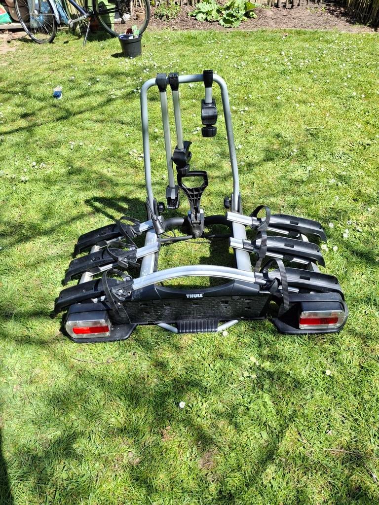 Fietsdrager voor 3 fietsen merk thule., Auto diversen, Fietsendragers, Ophalen