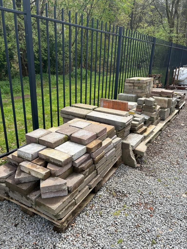 Klinkers, Enlèvement, Utilisé, Briques