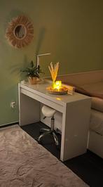 Make up tafel/ bureau, Ophalen, Zo goed als nieuw, Wit