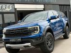 Ford Ranger Raptor 3.0 V6 4WD TVAC*BTWIN HARD-TOP DISTRO CAM, Auto's, Ford, 4 deurs, Gebruikt, Blauw, Leder