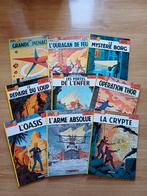 Bd Lefranc 1 à 9, Plusieurs BD, Enlèvement ou Envoi, Jacques Martin