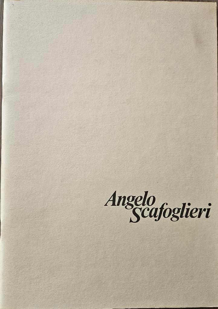 Angelo Scafoglieri - Rolans Jooris - 1985 - Lokeren, Boeken, Kunst en Cultuur | Beeldend, Zo goed als nieuw, Schilder- en Tekenkunst