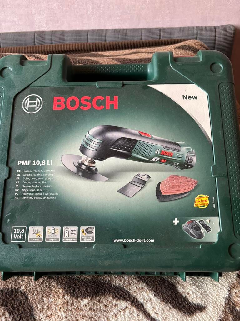 Bosch multifunctionele gereedschapsset, Doe-het-zelf en Bouw, Gereedschap | Schuurmachines, Ophalen, Zo goed als nieuw, Overige typen