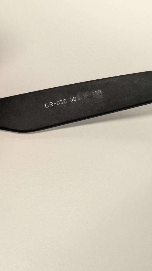 Ray-Ban Justin RB4165 noir/bleu, Comme neuf, Enlèvement, Ray-Ban, Lunettes de soleil