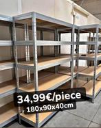 Étagères metalliques 875kg, Maison & Meubles, Enlèvement, Neuf