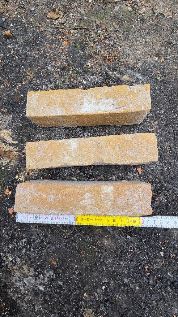 Gevelsteen Wienerberger - geel bezand waalformaat, Ophalen, Nieuw, Bakstenen