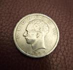 Zilver. Munt 50 frank 1940 LEOPOLD III, Ophalen, Zilver, Losse munt, Zilver