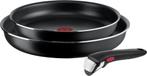 Nieuw | Tefal Pannenset 22-26cm + Handvat Ingenio Unlimited, Pannenset, Ophalen of Verzenden, Keramische plaat, Nieuw