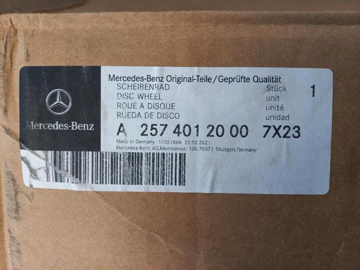 Mercedes originele 20" AMG velgen !!LEES BESCHRIJVING!!, Auto-onderdelen, Banden en Velgen, Velg(en), 20 inch, Ophalen
