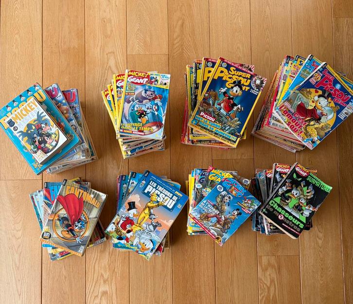 Lot de Picsou, Mickey,…, Livres, BD, Utilisé, Plusieurs BD, Enlèvement ou Envoi