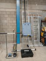 Geda Accu Ladderlift 10M Compleet | €3250 | Direct inzetbaar, Doe-het-zelf en Bouw, Ophalen, Zo goed als nieuw, Bouwlift
