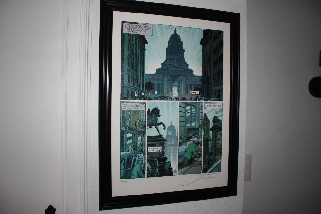 serigraphie schuiten Durieux dernier pharaon, Enlèvement ou Envoi