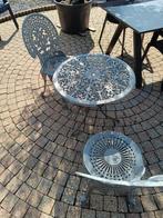 Gietijzeren tuinsetje, Zo goed als nieuw, Tuinset, Eettafel, Ophalen