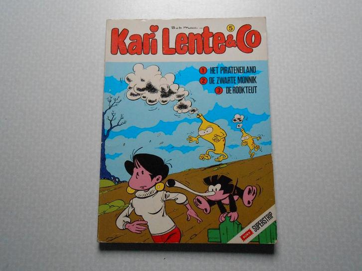 Kari lente & co 5 1976 1ste druk Uitgave born., Boeken, Stripverhalen, Gelezen, Eén stripboek, Ophalen of Verzenden