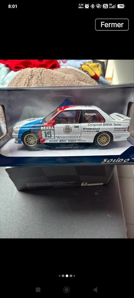 Bmw e90 m3 ravaglia 1/18, Enlèvement