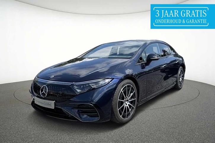 Mercedes-Benz EQS 450+ AMG Line * 4 jaar garantie *, Auto's, Mercedes-Benz, Bedrijf, Te koop, EQS, 360° camera, Bluetooth, Centrale vergrendeling