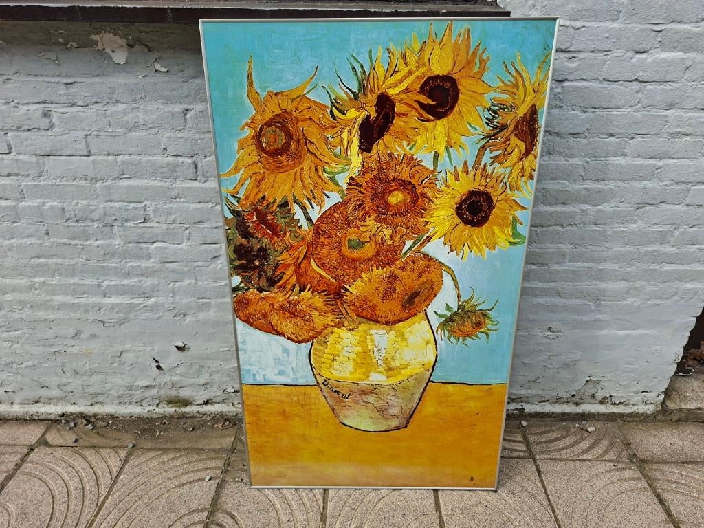 emaille bord, Ophalen, Zo goed als nieuw, Reclamebord