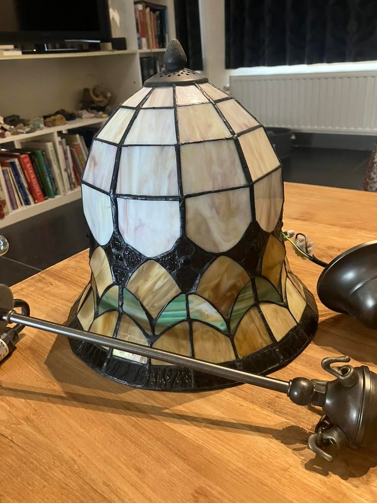 Tiffany - stijl plafondlamp, Ophalen, Tiffany, Minder dan 50 cm, Glas