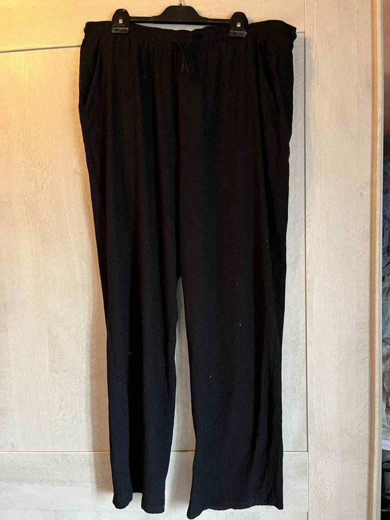 broek msmode met rekker maat 48 zwart, Kleding | Dames, Zwart, Ophalen of Verzenden, MS Mode, Gedragen