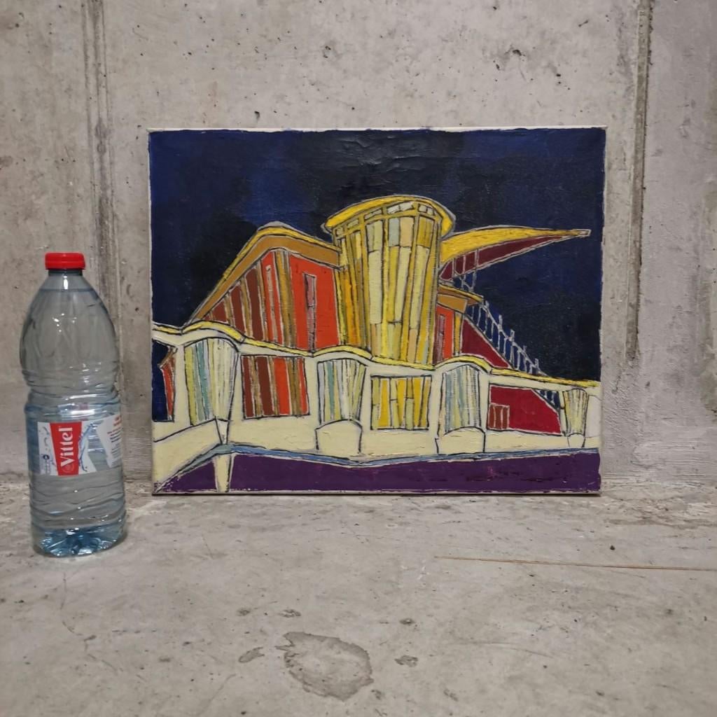 Hippodrome Tribune Wellington Ostende (vers 1955) - Inconnu, Antiquités & Art, Enlèvement