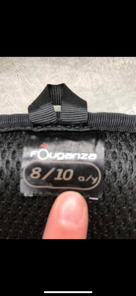 Fouganza beschermend vest gebruikt., Dieren en Toebehoren, Paardrijkleding, Gebruikt, Kinderen, Ophalen of Verzenden, Springen
