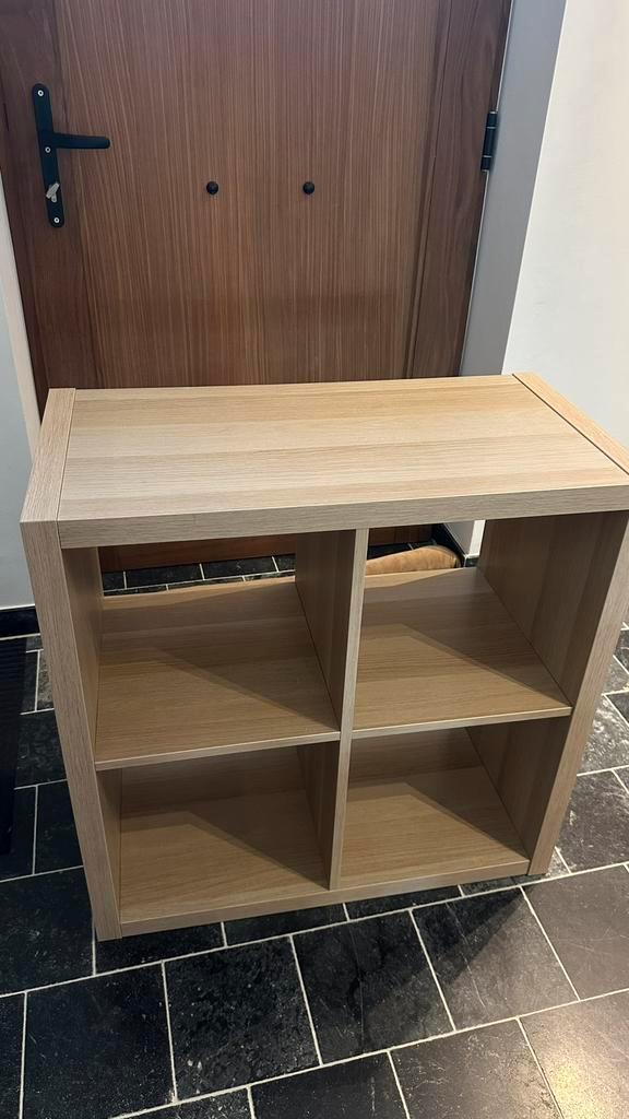 Armoire ouverte Ikea Kallax 77x77cm, Maison & Meubles, Armoires | Armoires murales, Comme neuf, Enlèvement