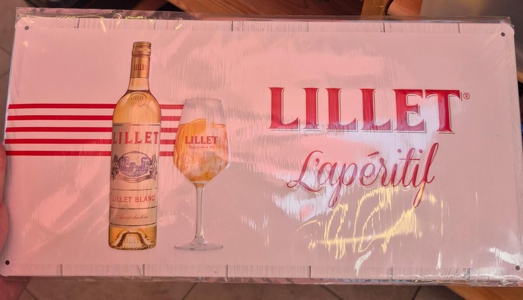 reclamebord wijn 4stuks, Ophalen of Verzenden