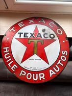 Plaque émaillée Texaco, Enlèvement