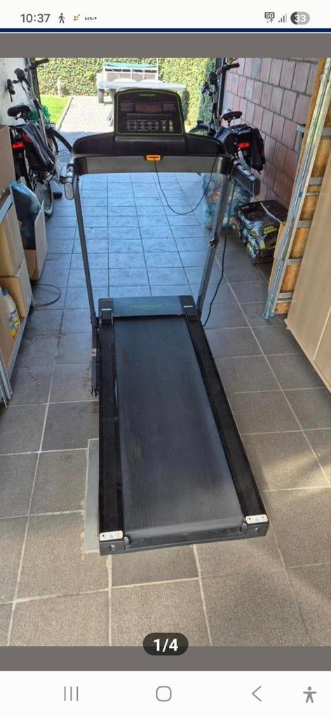 Loopband in zeer goede staat, Ophalen