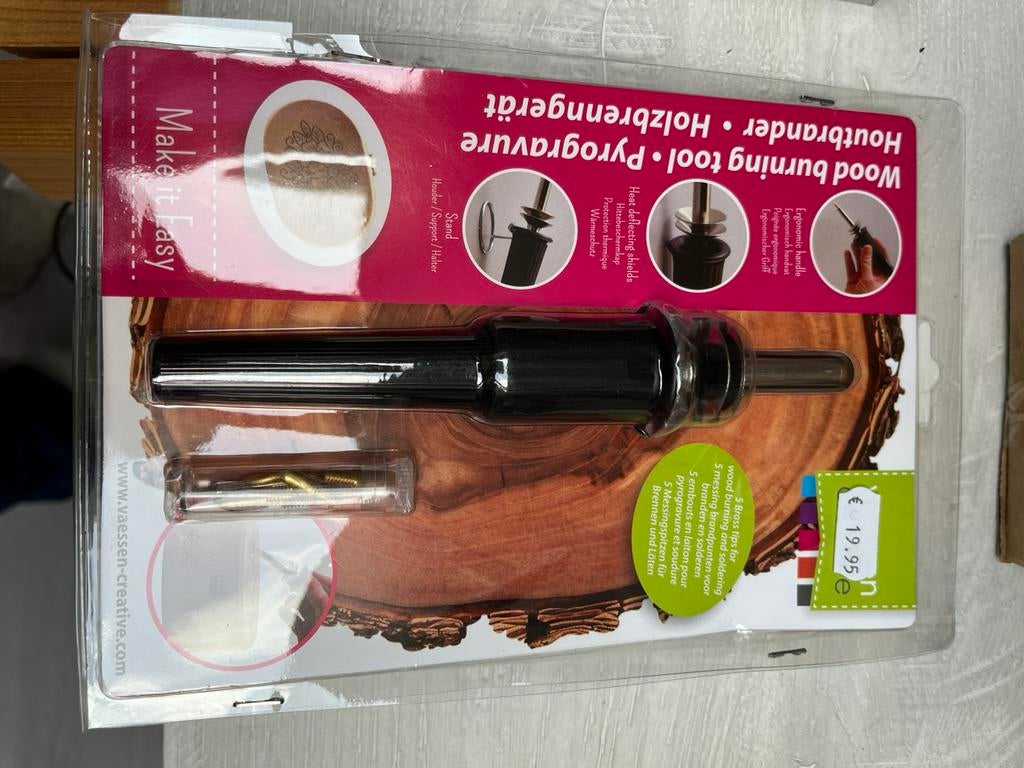 Houtbrander, Ophalen, Nieuw