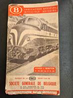 indicateur horaire SNCB hiver 55-56, Envoi, Utilisé, Train