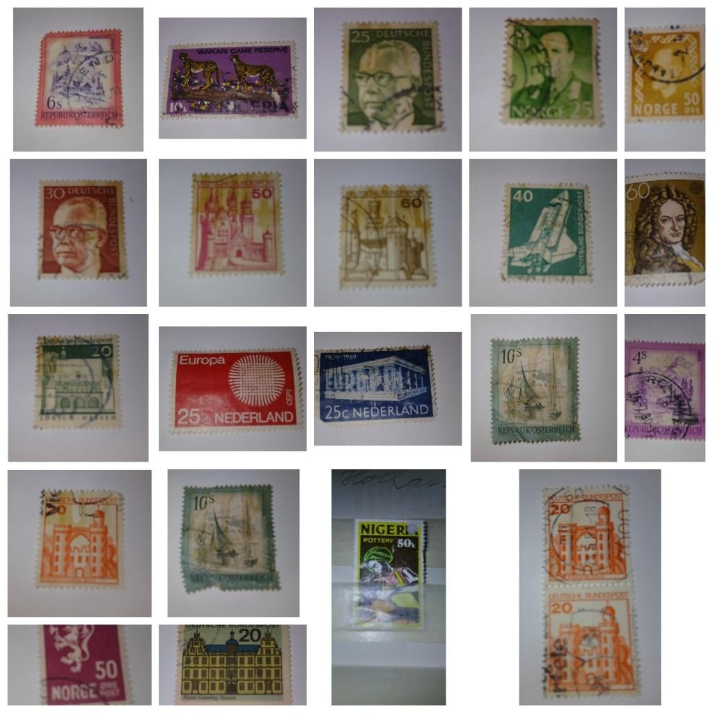 Postzegel pakket - Duitse en Nederlandse 110+, Europa, Niet gestempeld, Ophalen of Verzenden, Zonder stempel