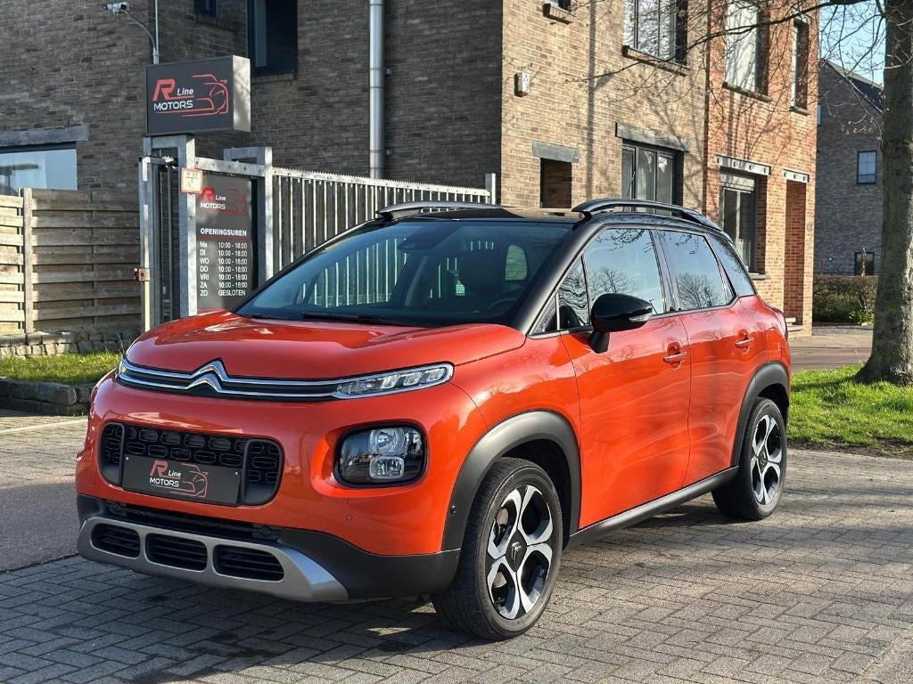 Citroen C3 Aircross 1.2i - 39.950km -Leder-Camera-Automaat, Auto's, 4 deurs, Overige kleuren, Leder, 5 zetels