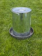 Gegalvaniseerde voedersilo kippen 9L, Dieren en Toebehoren, Ophalen