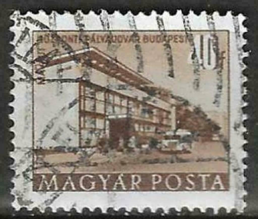 Hongarije 1951-1952 - Yvert 1007 - Heropbouwingsplan (ST), Postzegels en Munten, Postzegels | Europa | Hongarije, Gestempeld, Verzenden