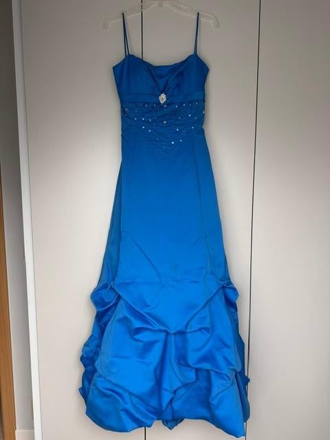 bruidsjurk Jagré (nr1903a), Kleding | Dames, Trouwjurk, Blauw, Ophalen of Verzenden, Jagré