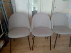 3 chaises grises de cuisine/salon neuves, Neuf, Trois, Gris, Enlèvement