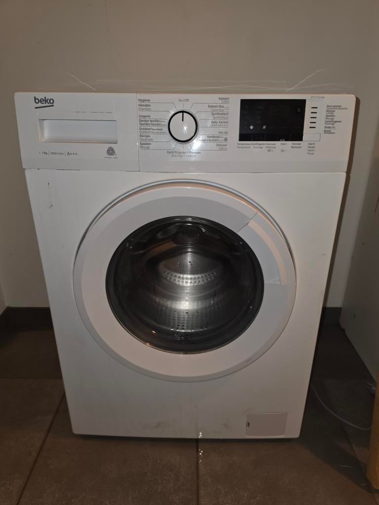 Nette Beko wasmachine 7kg 1400 toeren A+++, Electroménager, Lave-linge, Utilisé, Chargeur frontal, 6 à 8 kg, 1200 à 1600 tours