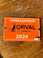 Plaque orval ambassadeur, Collections, Enlèvement, Comme neuf