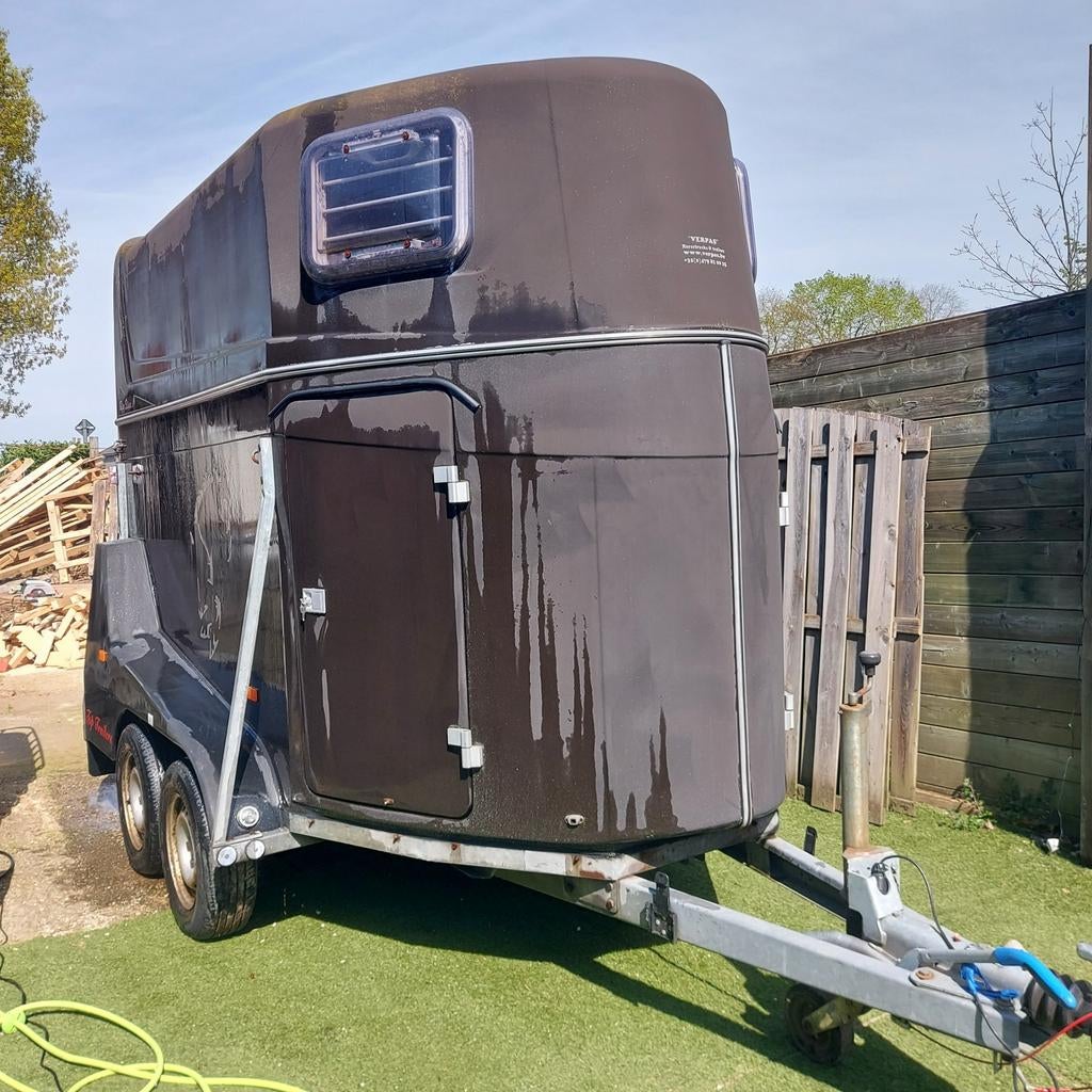 2 paardstrailer Verpas, Ophalen