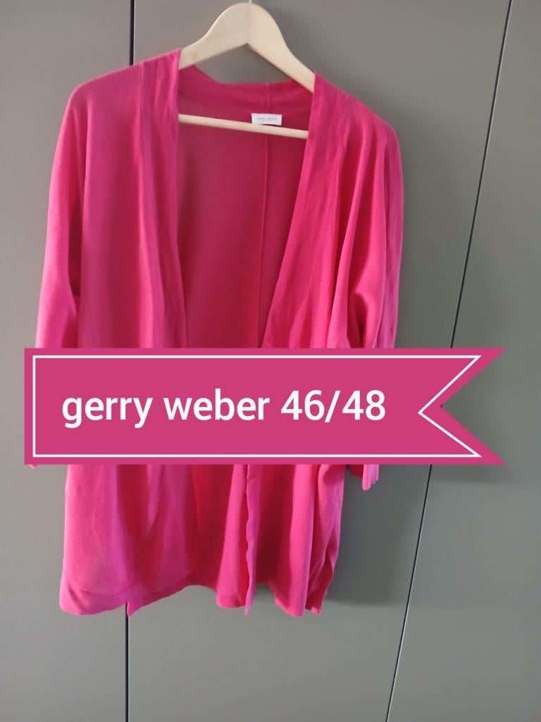 Gilet Gerry Weber 46/48, Taille 46/48 (XL) ou plus grande, Rose, Comme neuf, Gerry Weber