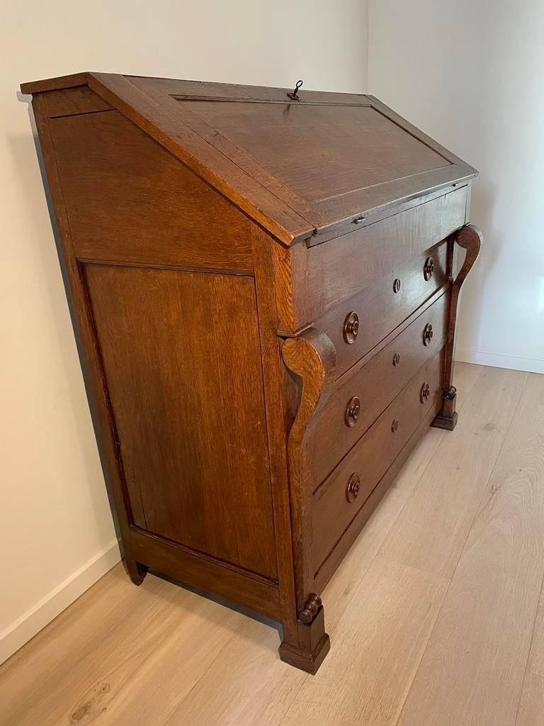 Secretaire antique, Maison & Meubles, Armoires | Secrétaires, Enlèvement, Comme neuf