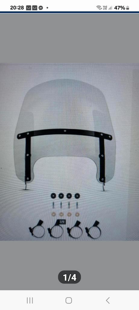 HARLEY DAVIDSON FAT BOB Windscherm QUICK RELEASE
Koopje, Motoren, Onderdelen | Harley-Davidson, Nieuw, Ophalen