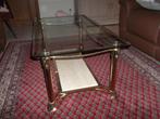 salontafel, Verre, 50 à 100 cm, Comme neuf, Enlèvement